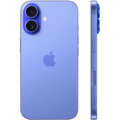 Apple iPhone 16 (8GB/128GB) Ultramarine Εκθεσιακό NEW Open Box (1 Year Warranty) 100% Battery